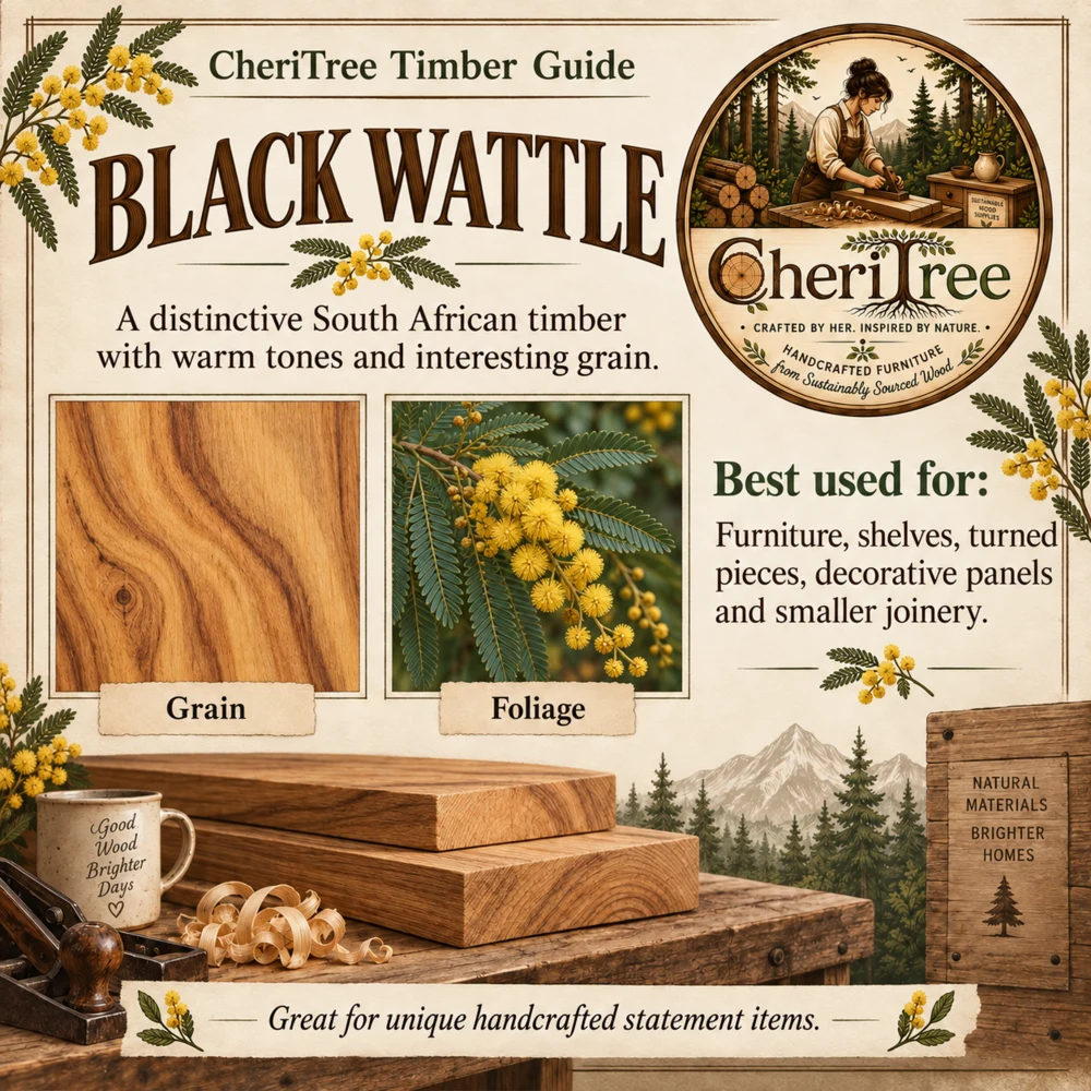 Black Wattle timber reference
